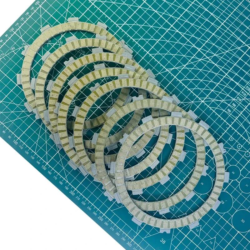 7PC Motorcycle Friction Clutch Plates For Kawasaki Ninja 650 650R EX650 09-16 Versys 650 KLE650 07-19 VN400 Vulcan 400