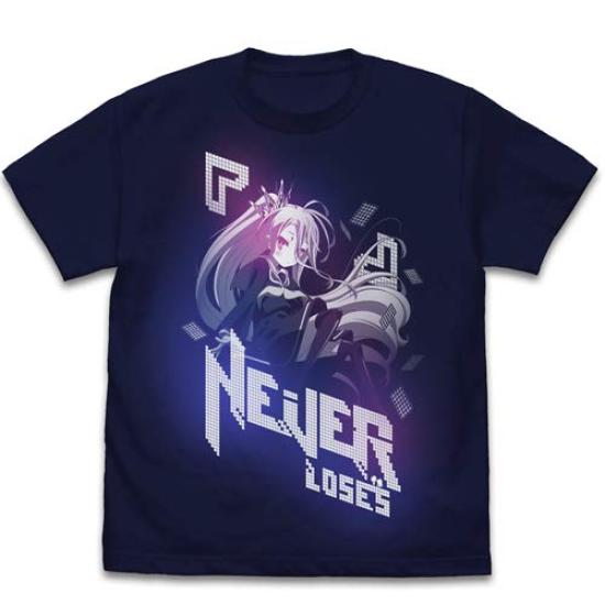 

Cospa No Game No Life White T-shirt Ver.2.0 NAVY L size