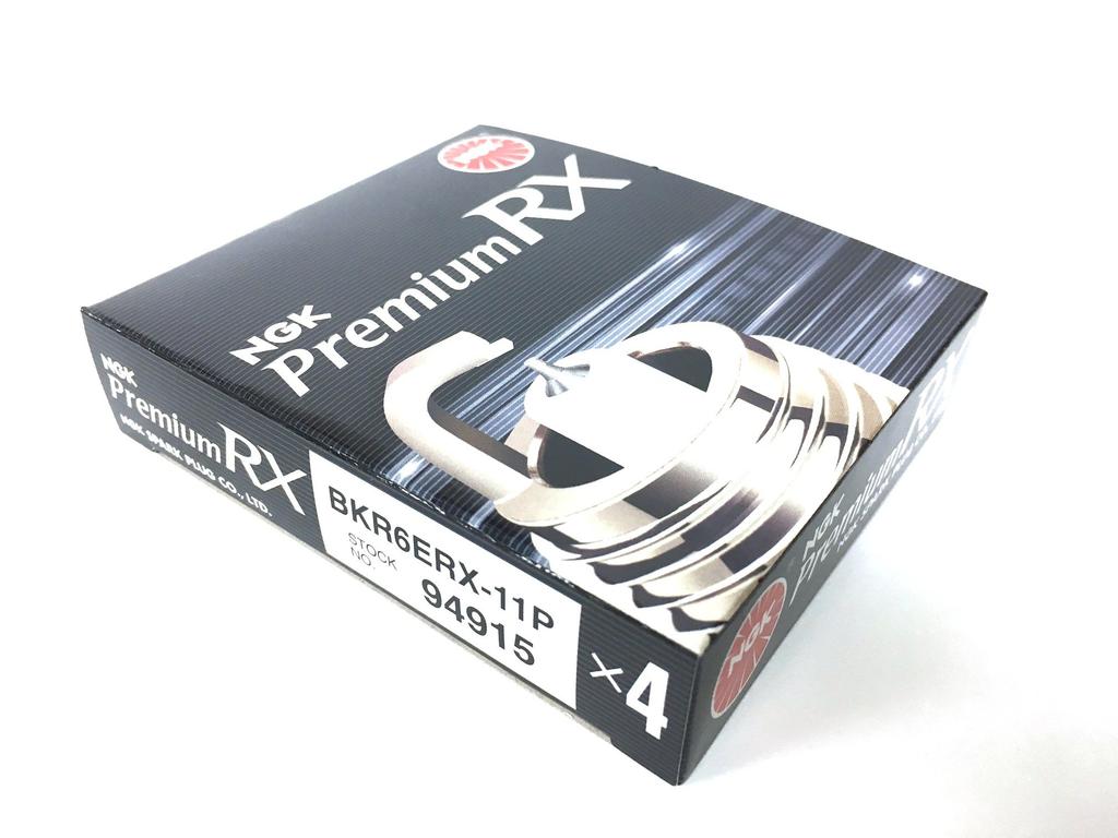 NGK 94915 IRIDIUM RX BKR6ERX-11P [Set of 4] [STOCK