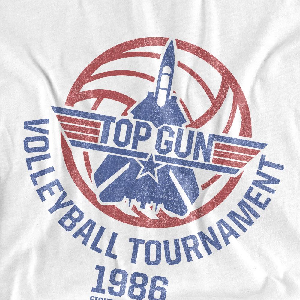 Top Gun Unisex Adult Volleyball Tournament T-Shirt