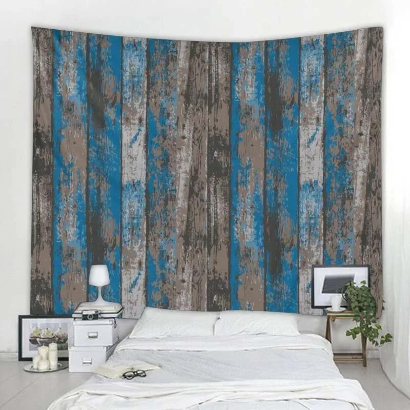 Vintage Holz Panel Dekorative Wandteppich Home Wand Dekor Wohnzimmer Büro Wandteppich