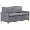 Sofa Light Grey 156 X 81 X 87.5 Cm Polyester