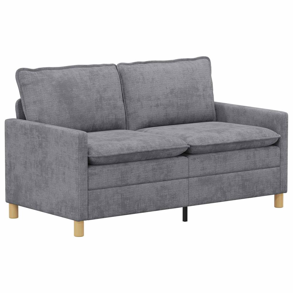 Sofa Light Grey 156 X 81 X 87.5 Cm Polyester