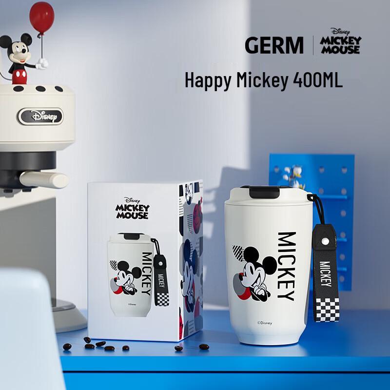 Gemini  Happy Mickey  Insulated Coffee Mug