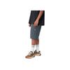 Carhartt WIP American Script Sweat Shorts With Badge Pattern Men Shorts Dark-Gray I031685-1CQ-XX