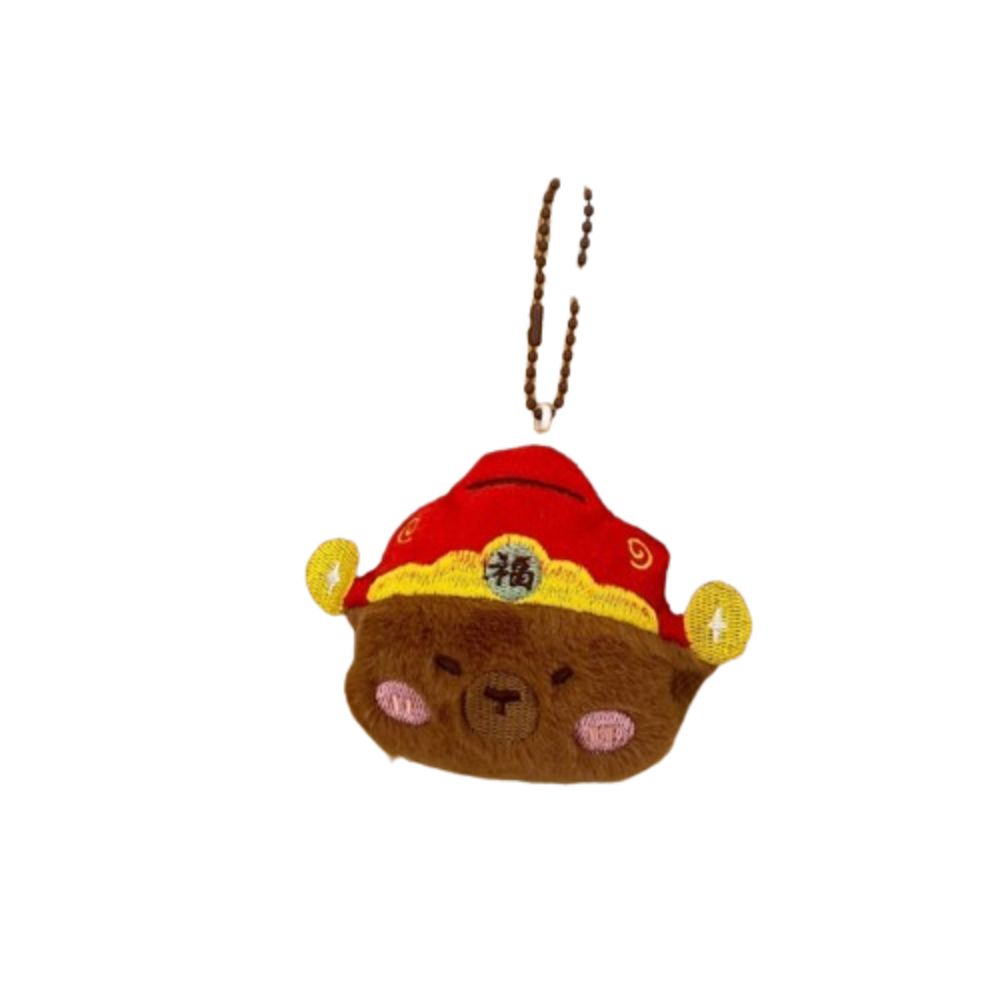 

Cloth Doll Capybara Plush Pendant Cartoon Capybara Plushie Doll Capybara Plush Keyring Kids Style 4