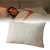Memory Foam Luxury Pillow With Cool Silk Knit Cover For Adult Sleep Comfort