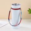 Durable Water Cup Silicone Strap Silicone Water Bottle Sling with Strap Water Bottle Sling Holder