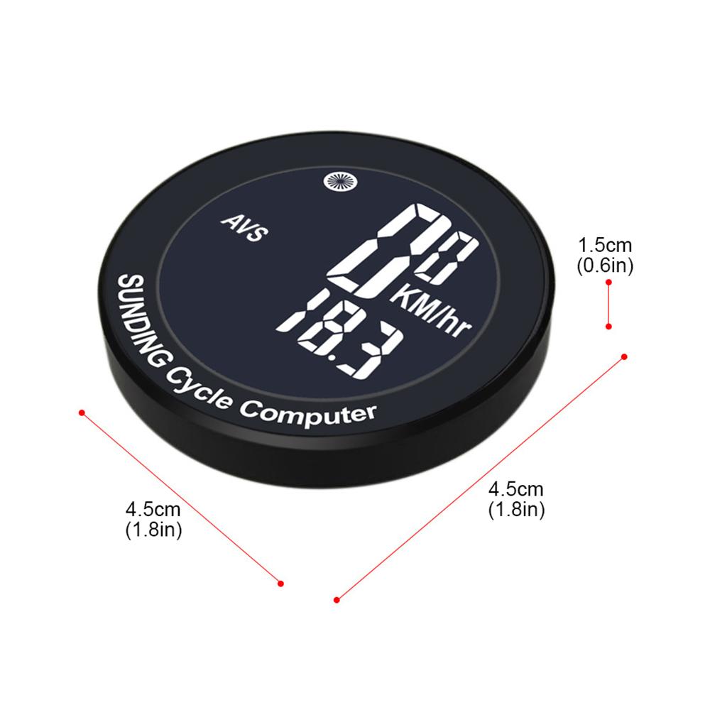 Wireless Bicycle Computer Waterproof Bike Speedometer Multi functional Bicycle Odometer