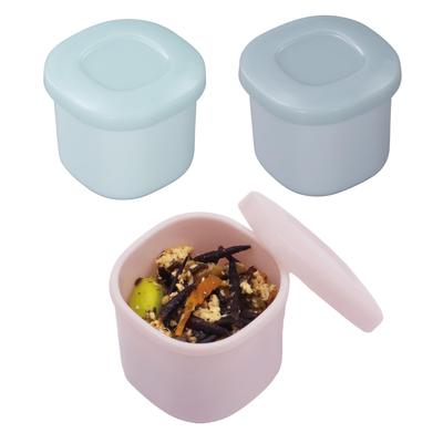 CB Japan Side Dish Set of Small Storage Lunch Box Microwave Perfect for Adding an Extra Side Dish To Your Lunchbox Cups, Small, 40ml, 3, Containers,