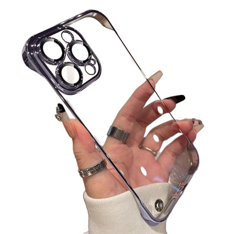 Ultra-thin Heat Dissipation for Apple 16 Luxury Mobile Phone Case 16promax New Transparent 15 High-end Sense Without Borders