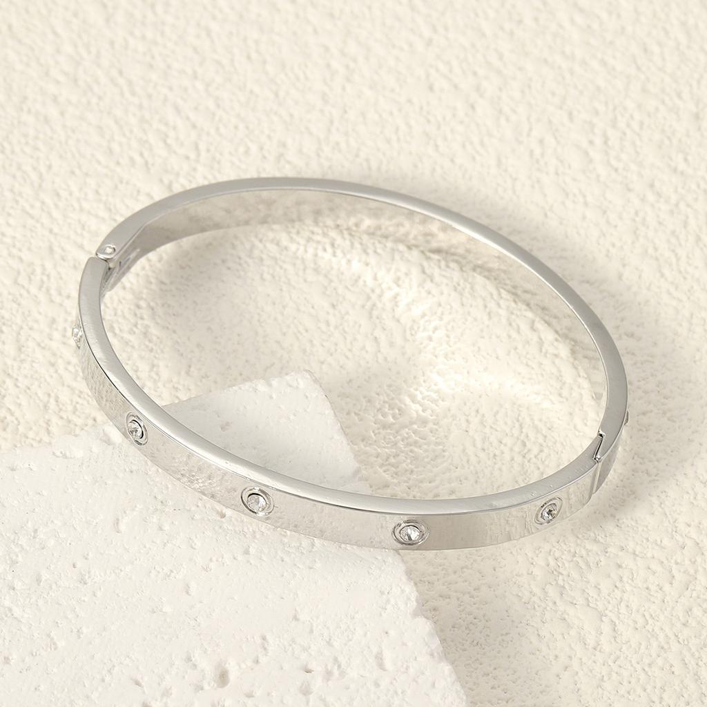 Bracelet, Feminine, High-end, European and American Open Fashion, One-size-fits-all Three-color Bracelet