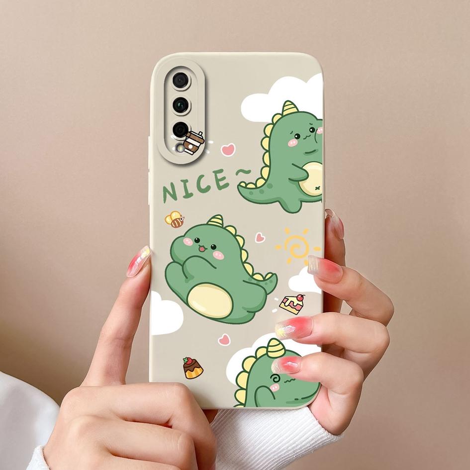 

Чехол для телефона Huawei P Smart 2021 Y5P Y6P Y7P Y9S Y7A Y9A Симпатичный модный противоударный матовый жидкий мягкий силиконовый чехол для телефона с защитой от падения для бампера Huawei Honor 20S