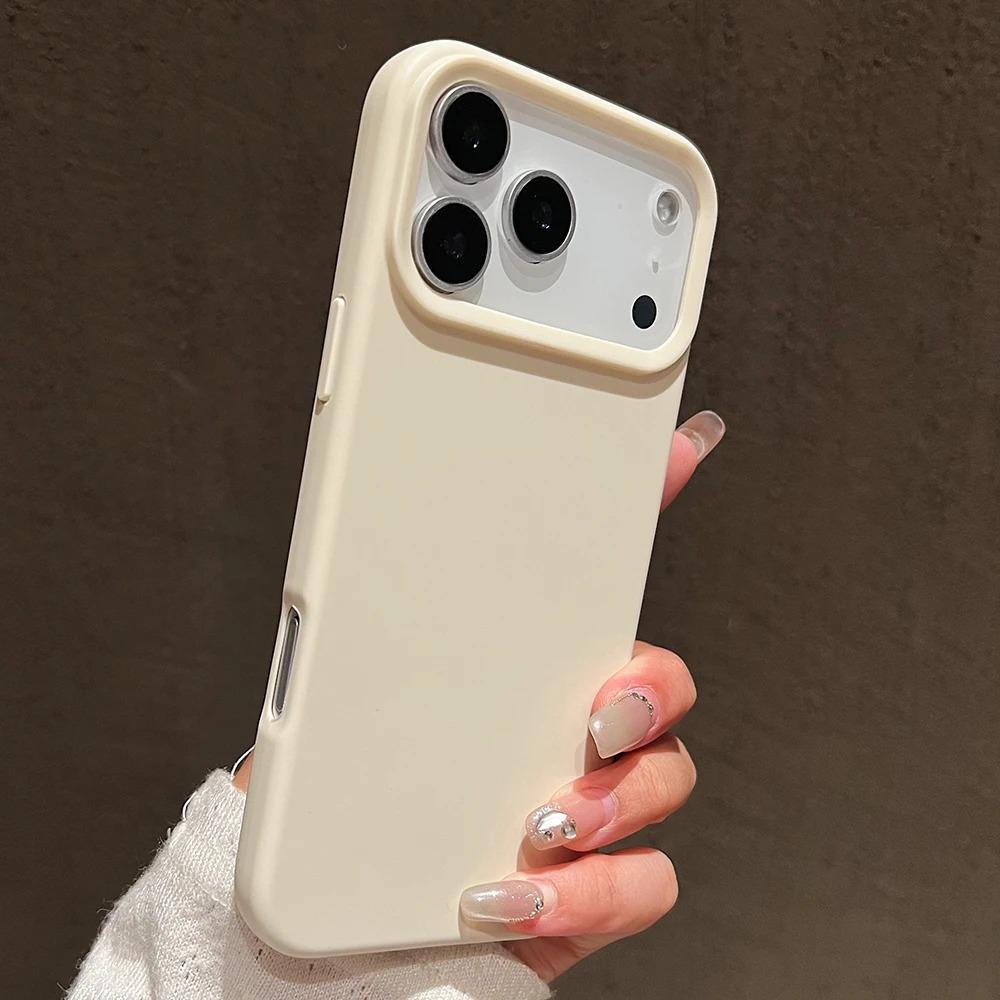 Luxury Candy Color Liquid Silicone Phone Case For iPhone 17 16 15 14 13 Pro Max 17Pro 16Pro Air Soft TPU Bumper Back Cases Cover