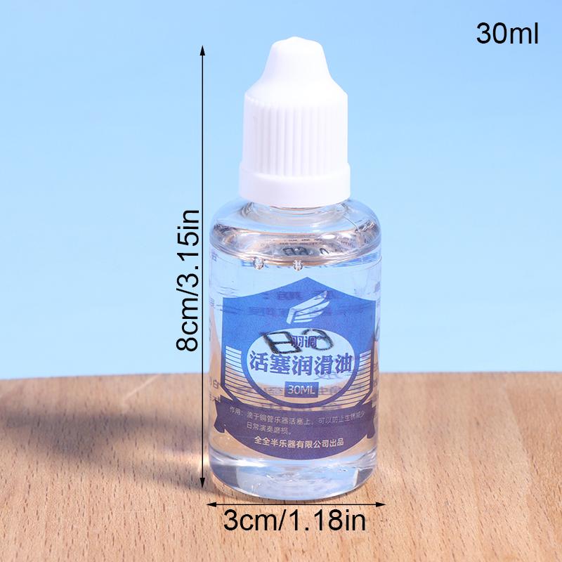 

30/50ml Piston Oil Valve Lubricating Oil Care Cleaning Durable Brass Instruments For Flute Clarinet Cornet Piccolo Trumpet Oboe