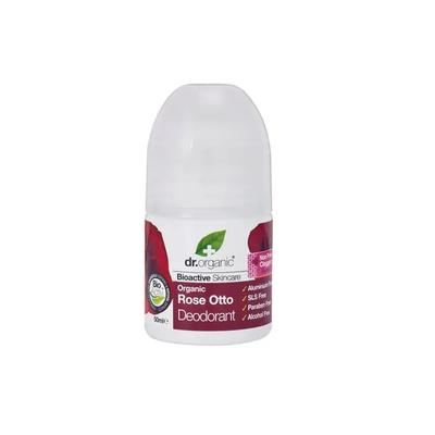 Dr Organic Déodorant Roll-On Rose Otto 50 ml