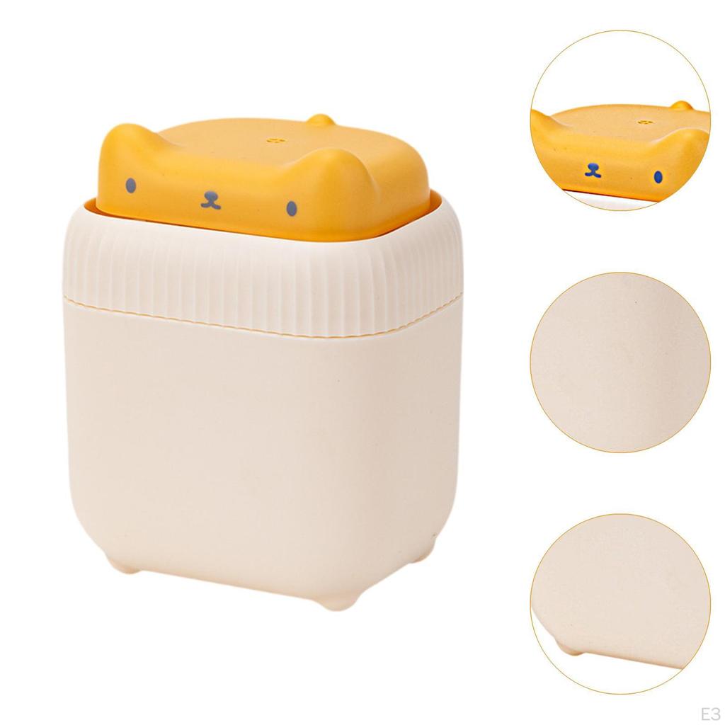 Dish Soap Dispenser with Sponge Holder for Kitchen, Freestanding Pump Bottle