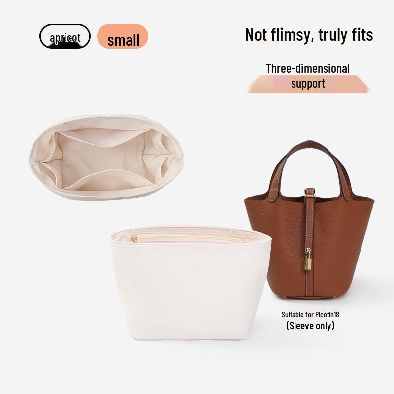 Taschen Organizer: Korb-Einsatz, Tasche mit Trennfächern, Aufbewahrungs- & Stützbeutel von Longxiang.