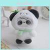 Plüschtier Schlüsselanhänger mit Schal Panda Pinguin Für Valentinstagsgeschenk Und Rucksack Dekoration
