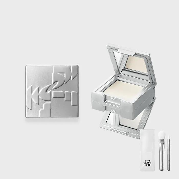 Strobing Face Cube White (+2 Mini Touch-up Brushes)