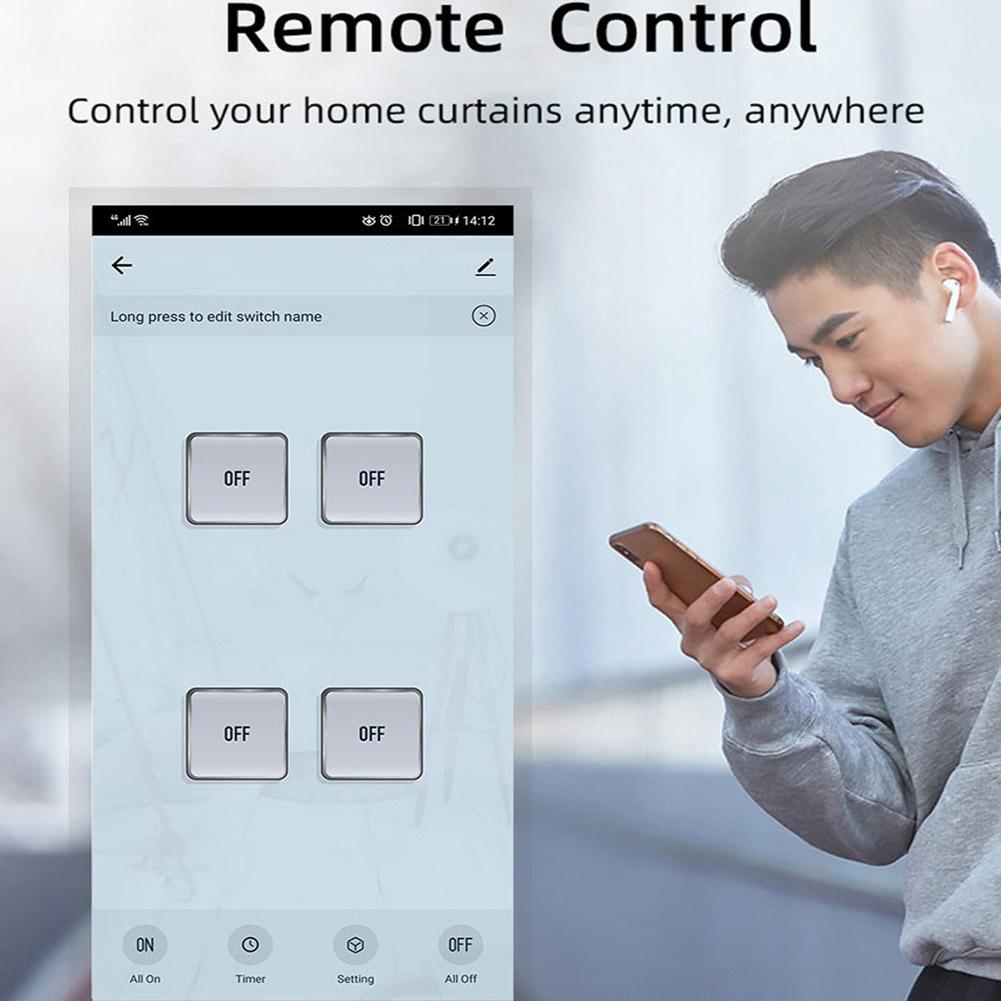 2CH WiFi/Zigbee Smart Switch Module AC/DC 7-32V Wireless Remote Control Relay Timer Module DIY Smart Home Automation Door Access