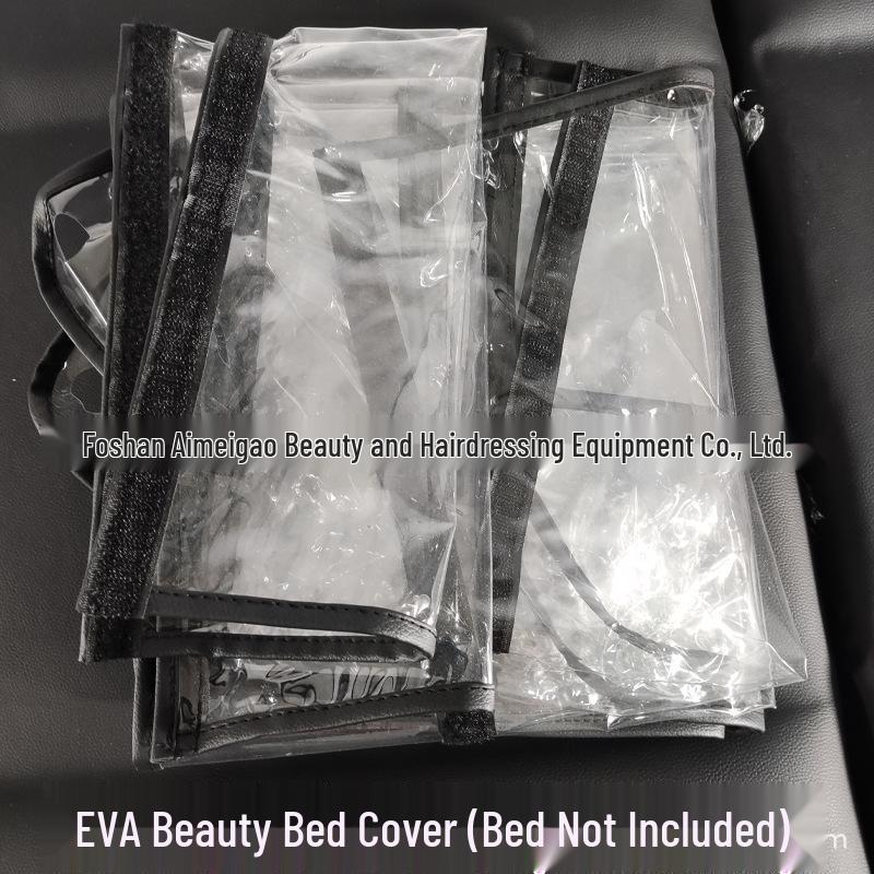 Multi-Functional Transparent White Folding Beauty Salon Bed and Chair Cover 1.8 meters