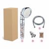 Bathroom Ionic Shower Head Set 3 Functions Filter Handheld Shower With Hose and Bracket