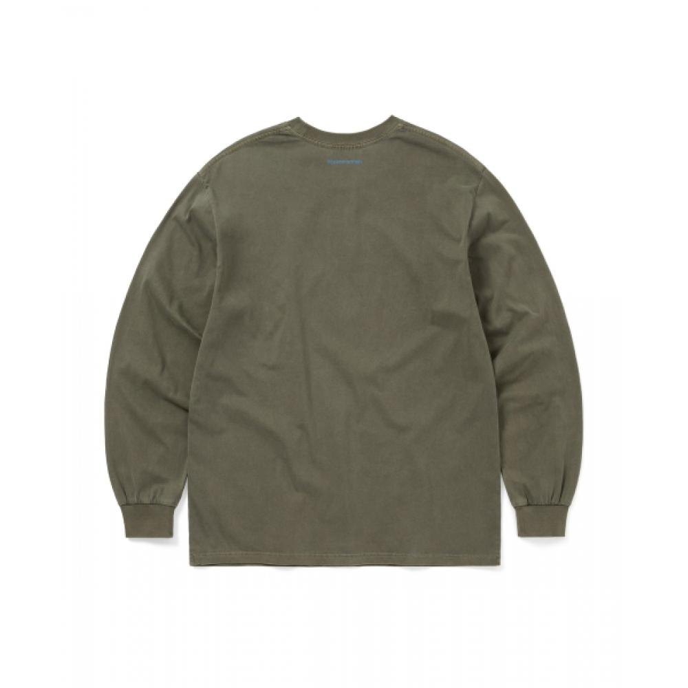 ThiSiSneverThaT T Logo L S Tee Mud