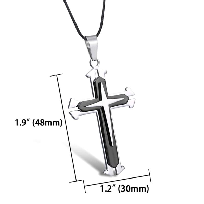 Fashion Versatile Cross Pendant Necklaces For Women Men Hip Hop Creative Temperament Necklaces Jewelry Accessories Gifts