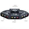 AV Switcher: 3-in-1 Out, 2-in-1 Out AV Distributor & Converter