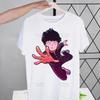 Mob Psycho 100 Shigeo Kageyama T Shirt Men Retro Washed Tops Tees Harajuku One Anime Manga Tshirt Streetwear Hip Hop T-shirts