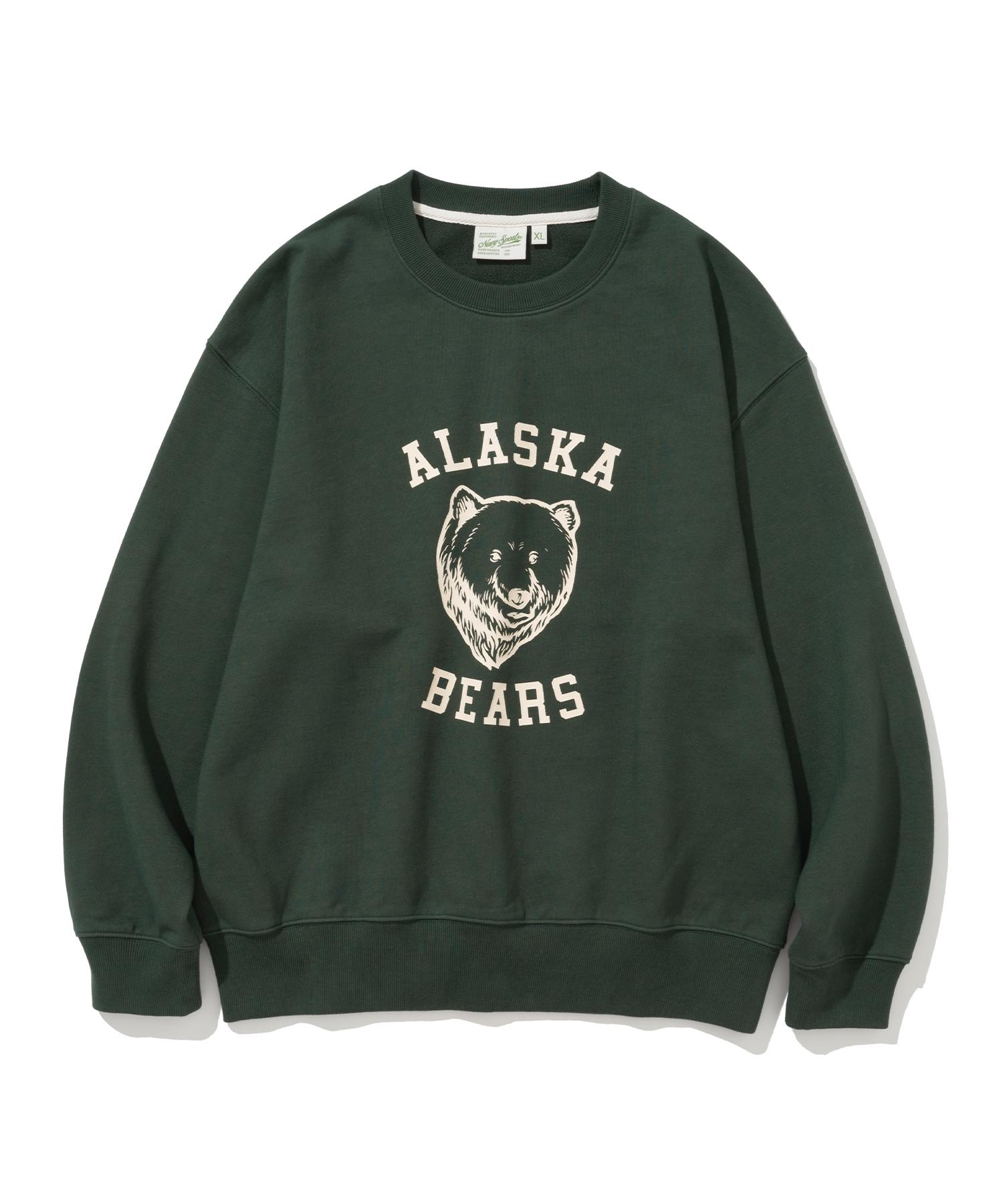Свитшот Uniform Bridge Alaska Bears Цвет: Лесной Зеленый L