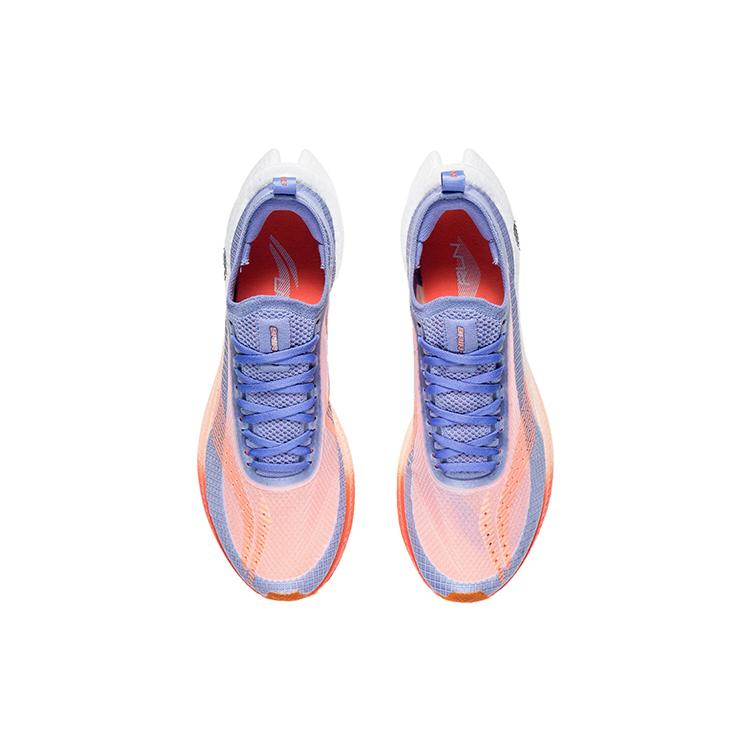 New LiNing Feidian 2 Elite Cushioning Anti Slip And Wear Resistant Support Low Top Running Shoes Women's White Purple ARMR010-6