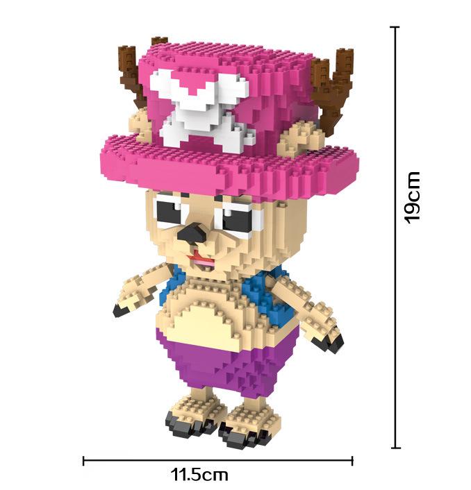 Classic Game Dinosaur Shape Building Blocks - Yoshi & Mario