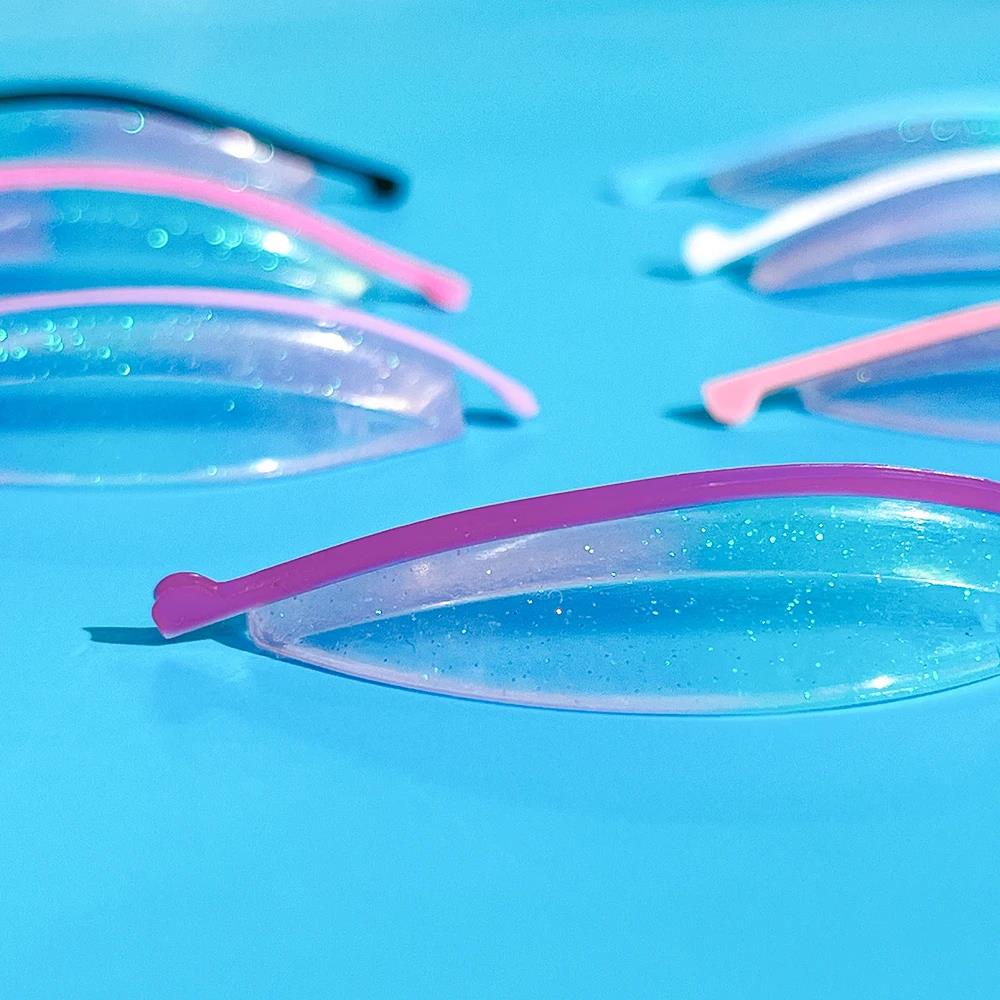 3 Paare/Beutel Silikonband Wiederverwendbar Wimperndauerwelle Wimpernlift Band Schnur Roller Wimpernlaminierung Roller Kompensator Make-up Werkzeug