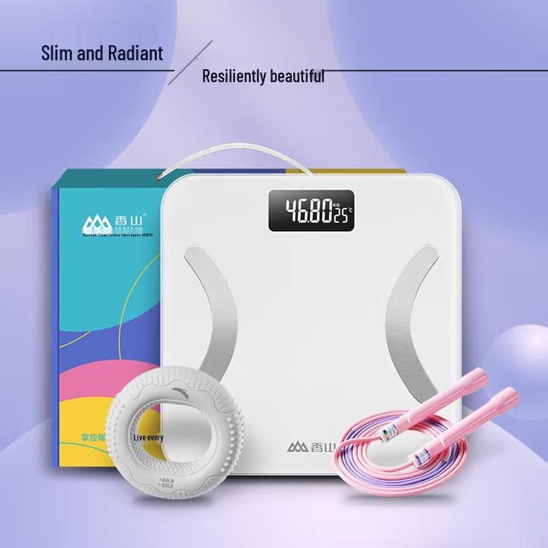 

Xiangshan Smart Body Fat Scale & Fitness Gift Set (CN version)