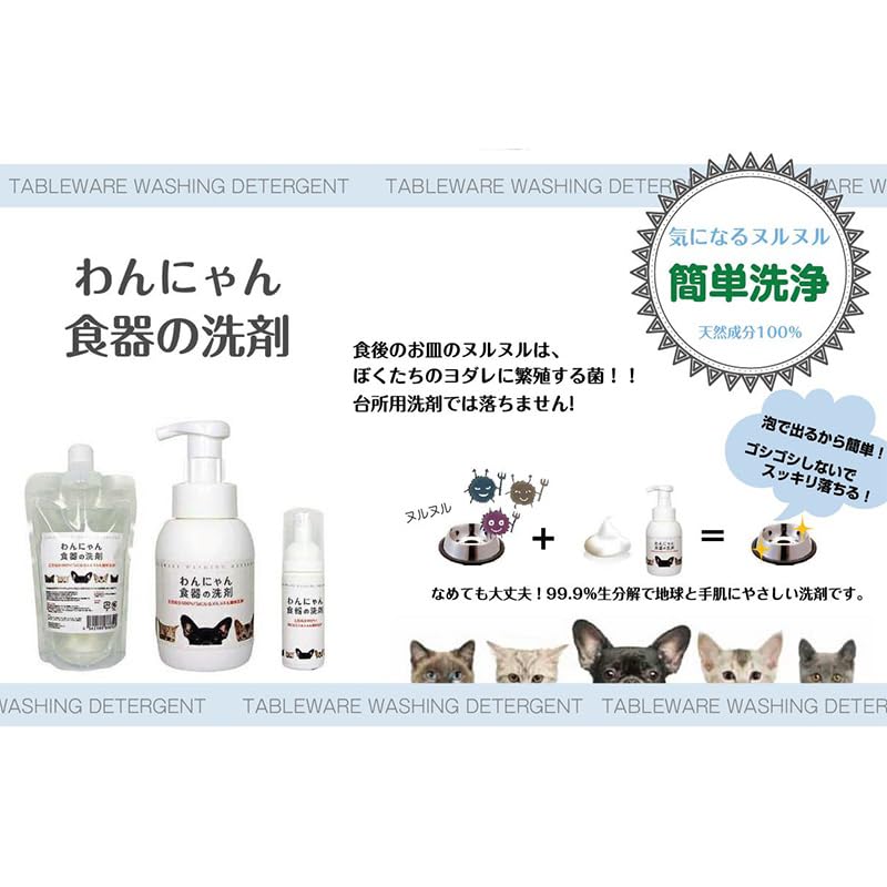 Wanyan tableware detergent 300ml bottle x 1