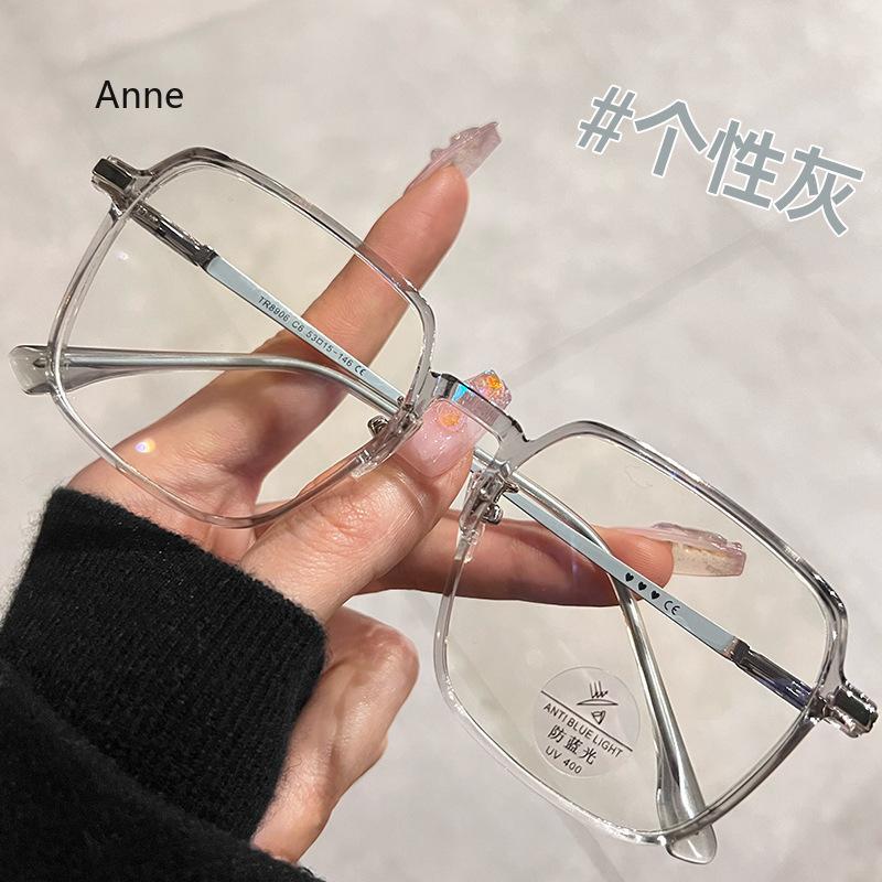 Large Sizes Finished Myopia Glasses Fashionableabley Anti-reflective Optical-grade Computer Use Minus Eyewear Unisex Nearsighted Diopters 0 To -4.0