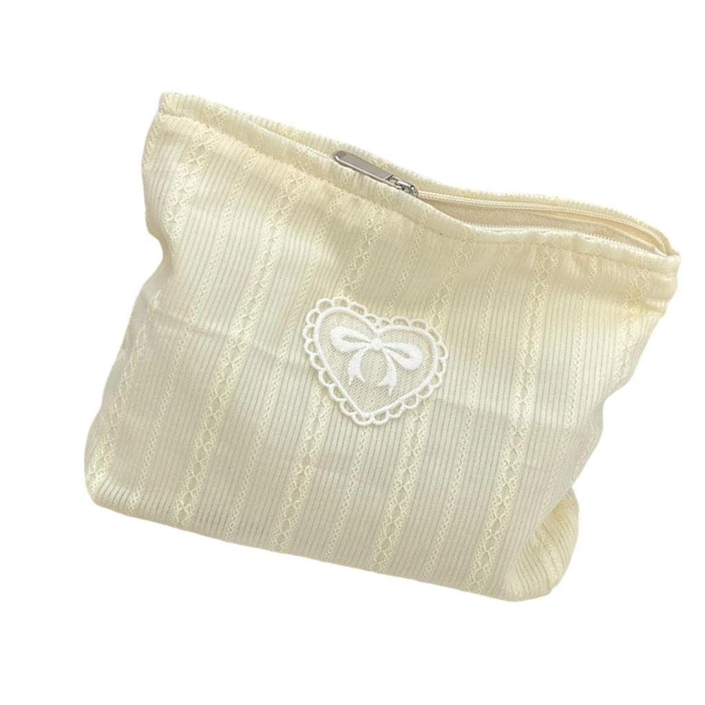 Lightweight Bows Makeup Bag Large Capacity Travel Cosmetic Organizer Toiletry Bags Travel Case for Women and Girls