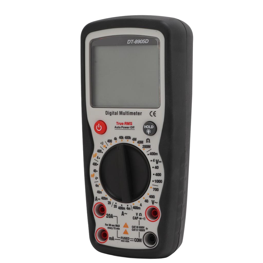 DT‑8905D LCD Digital Multimeter High Accuracy Portable Voltage Current Tester Detector Resistance Capacitance Meter