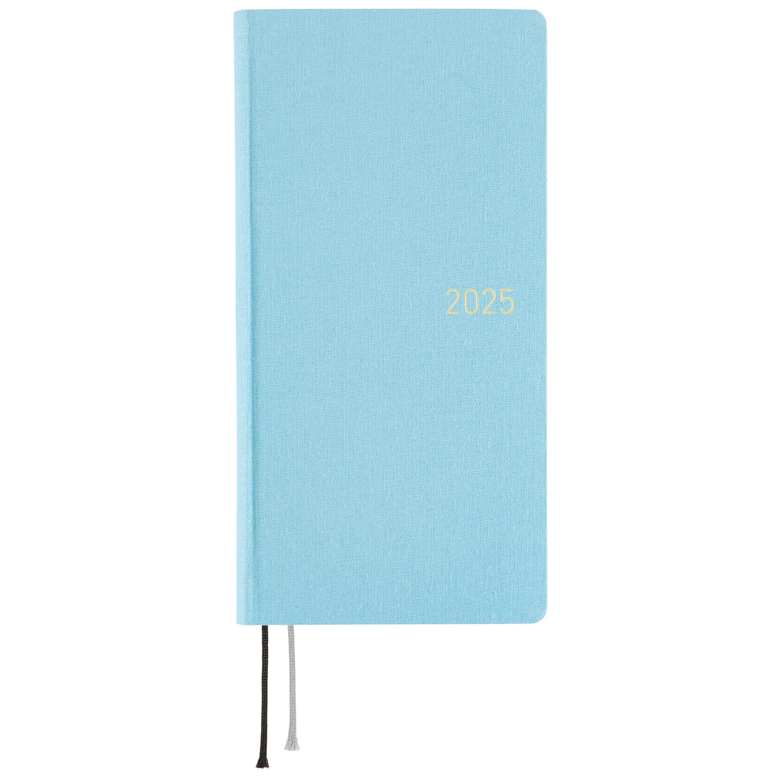 

Hobonichi Techo 2025 weeksMEGA Colors Lemon Water Starts in January Weekly Planner Weekly Left Slim Vertical Grid Memo 213 Pages