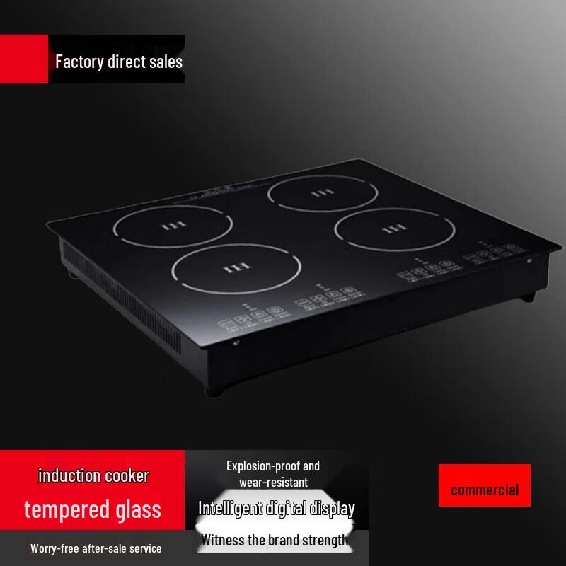 Sule Commercial Tabletop Multi-Burner Induction Cooker