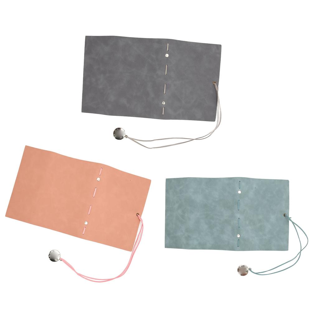80 Sheets Loose Leaf Notebook Detachable PU Leather Cover 6   Notebook Spiral Notebook for