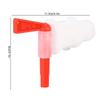 3Pcs Household Brewing Beer Bottling Bucket Plastic Red Spigot Replacement Beer Tap