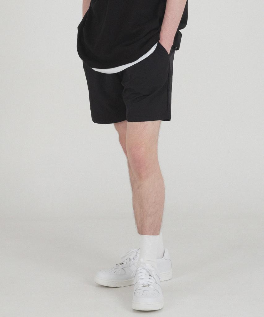 PIANER Utility Nylon Banding Shorts (Black)