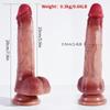 7.9Inch Liquid Silicone Dildo Simulation Phallus Orgasm Artifact Female Masturbator Adult Products