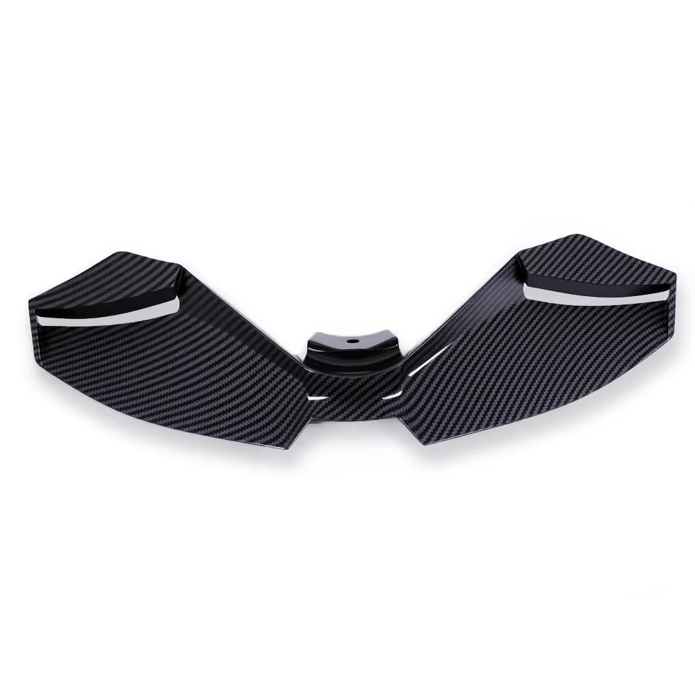 

Для MT-09 MT09 SP 2024 2025 мотоцикл карбоновый прижимной усилитель открытый фронтальный спойлер крыло аэродинамическое крыло передний спойлер комплект