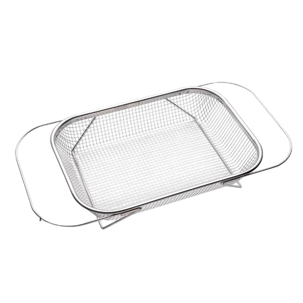 Stainless Steel Sink  Basket; Kitchen Sink Telescopic Vegetable Wash Basin Rack; Multi-functional Tableware Bowl Chopsticks  Rack
