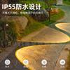 New Creative Warm Light Solar Lawn Lamps Outdoor Courtyard Decoration Solar Path Floor Lamp Road Lighting Solar Spotlight Hot