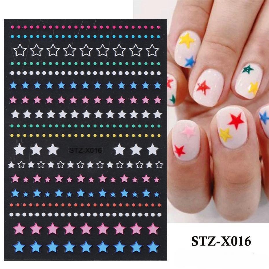 Spider Nail Art Stickers,3D Self-Adhesive Spider Web and Spider Design Nail Sticker Acrylic Nail Art Decoration for Women Holiday Nail Charm